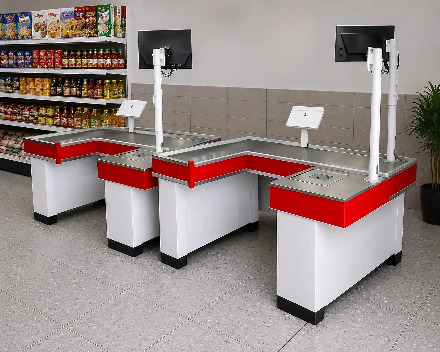 Checkouts en tienda